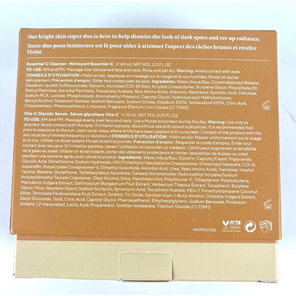 Murad Under the Microscope The Glow Infusers Vitamin C Cleanser & glycolic serum - Picture 5 of 7